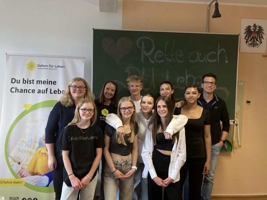 'Tolles Ergebnis einer Typisierungsaktion am BG Tanzenberg'-Bild-2