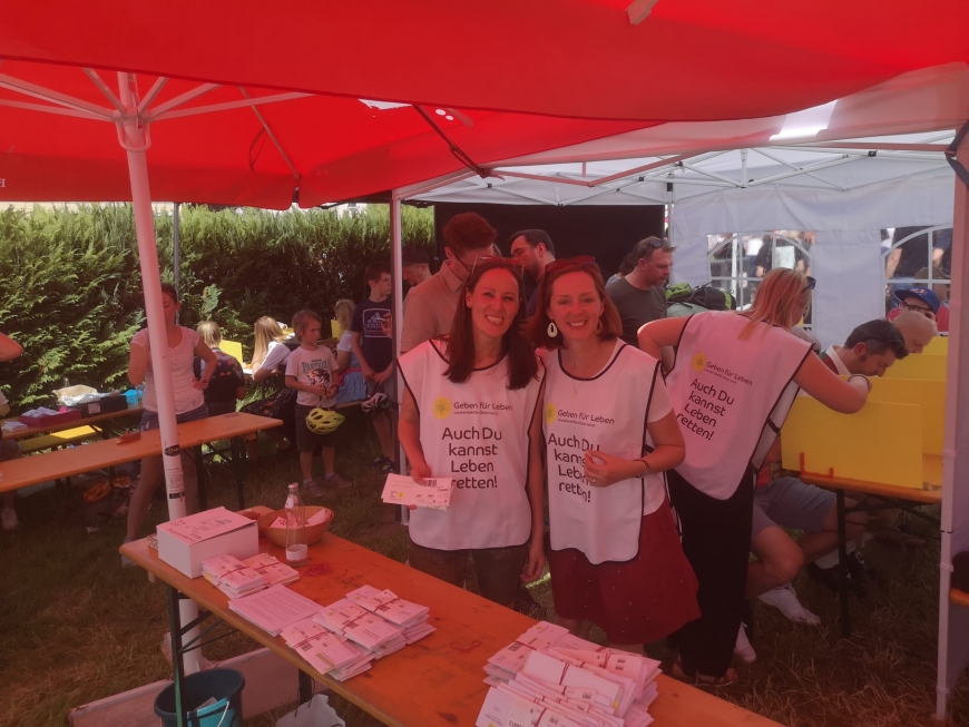 '401 neue Hoffungsträger:innen durch Typisierungen beim Maibaumfest in Bergheim'-Bild-2