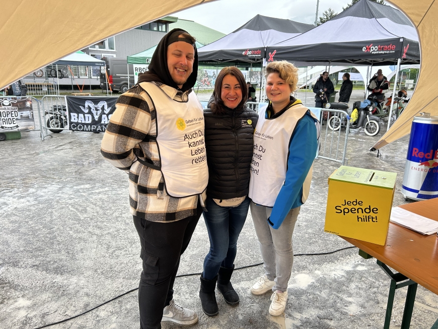 'Durch Chip-Kaution unterstützen die Teilnehmer der 4. Vorarlberger Moped Rides'-Bild-14