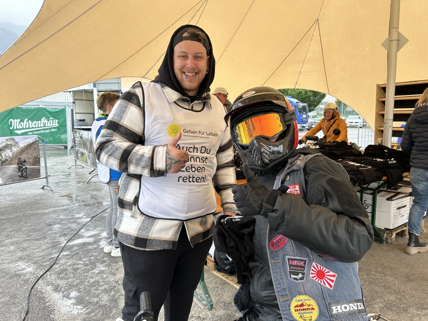 'Durch Chip-Kaution unterstützen die Teilnehmer der 4. Vorarlberger Moped Rides'-Bild-15