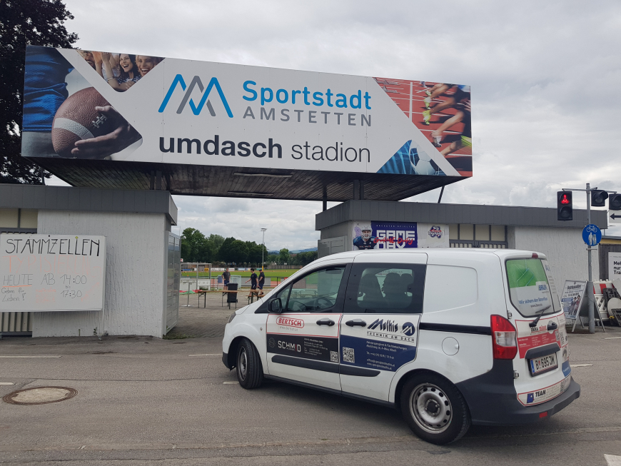 'Im Rahmen eines American Footballmatches ließen sich 90 Anwesende typisieren'-Bild-5