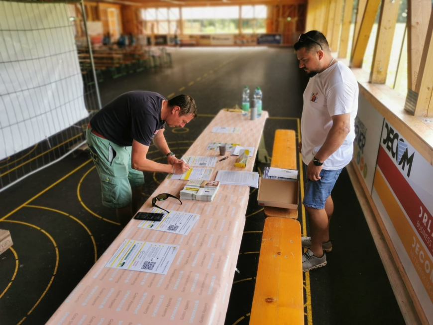 'Besucher der 2. Steyrtaler Kinderolympiade konnten sich über Stammzellspenden informieren'-Bild-1