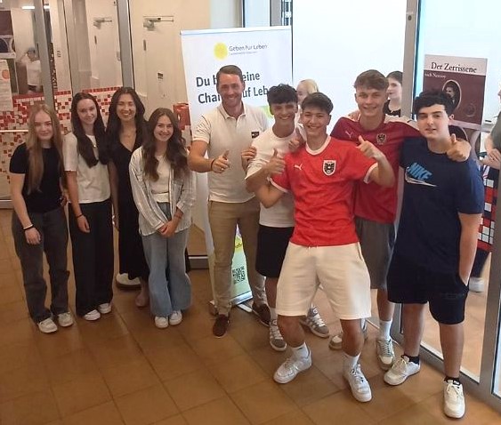 'Typisierungsaktion fand großen Anklang bei Schüler:innen in Klagenfurt'-Bild-1