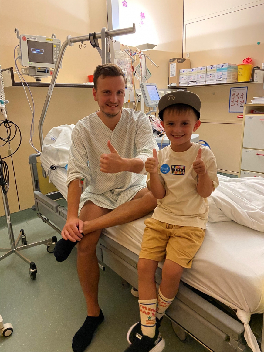 'Junger Familienvater spendete seine Stammzellen an eine Frau in Mitteleuropa'-Bild-1