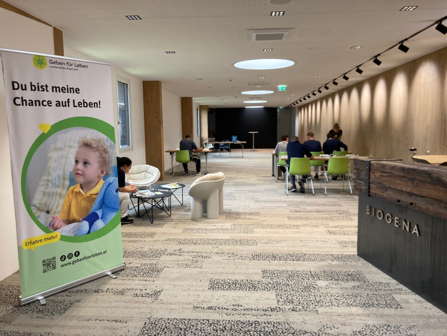 '30 Mitarbeiter:innen der Firma BIOGENA ließen sich typisieren'-Bild-1