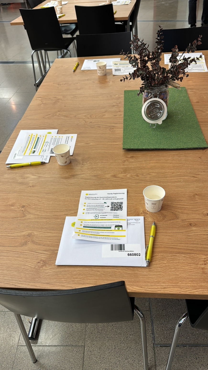 '367 Typisierungen an der Berufsschule Feldkirch - Vorarlberg'-Bild-1