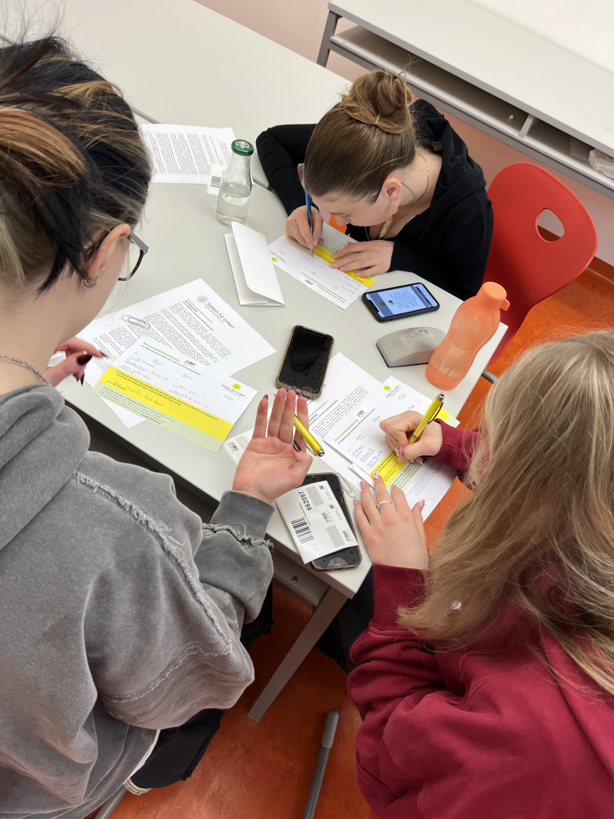 '36 Typisierungen an der HLW Sozialmanagement in Graz - Steiermark'-Bild-2