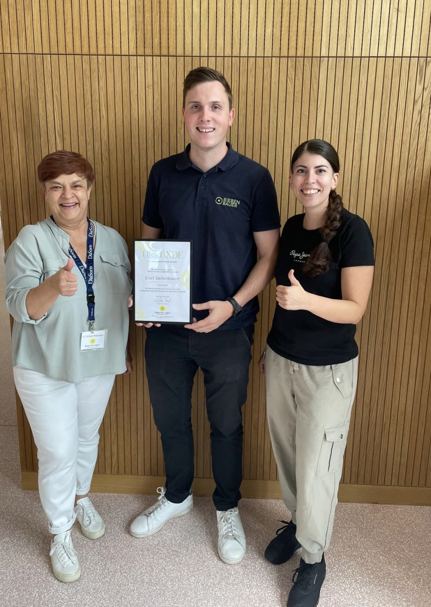 'Unser 696. Stammzellspender ist Josef aus Friedberg - Steiermark'-Bild-2