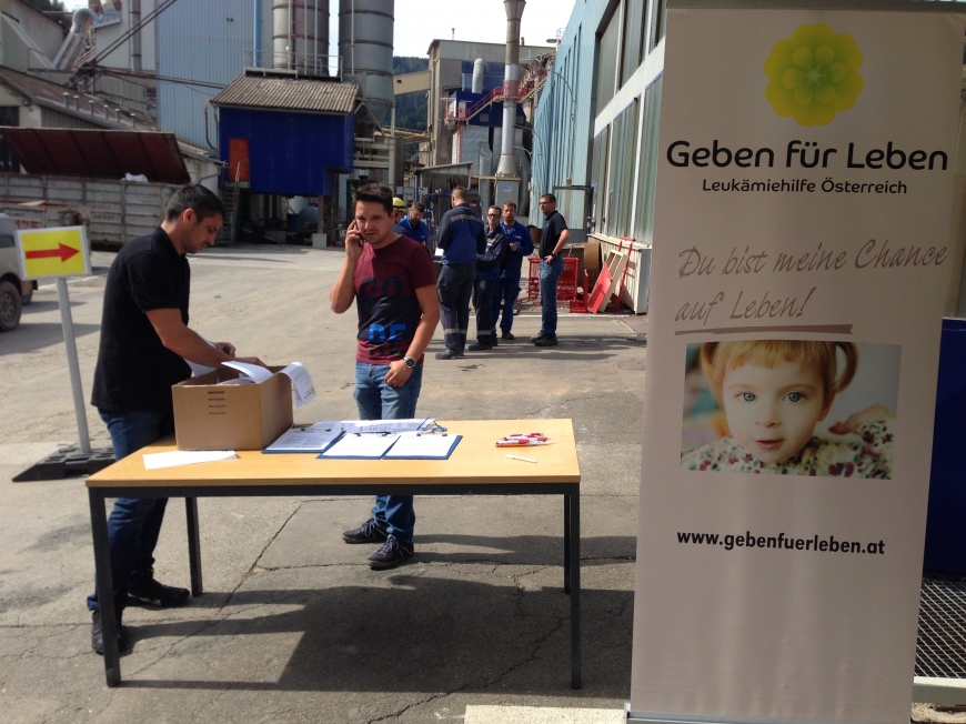 'RHI Konzern unterstützt seinen an Leukämie erkrankten Mitarbeiter durch Aktion'-Bild-11