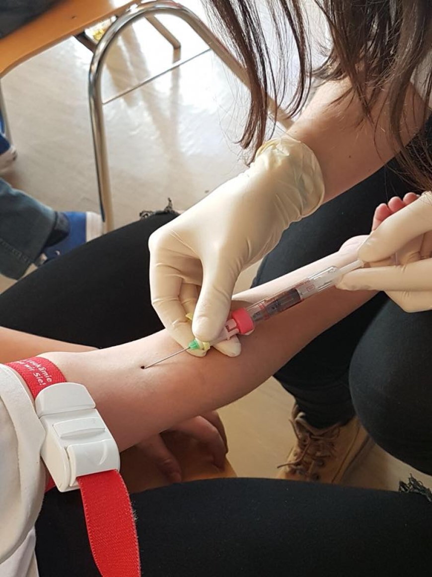 'Schülerinnen führten erfolgreich Typisierungsaktion für Diplomarbeit durch'-Bild-3