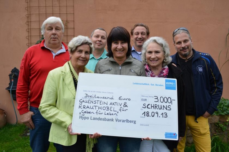 'Krauthobel und Gauenstein Aktiv spenden € 3.000!'-Bild-2