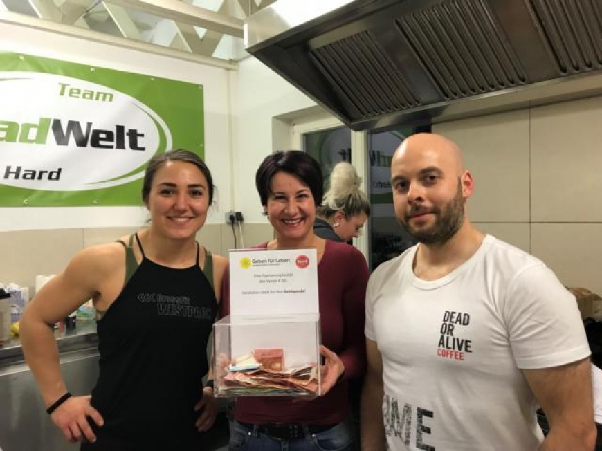 'Charity-Training brachte großartige Spende in Wolfurt'-Bild-1