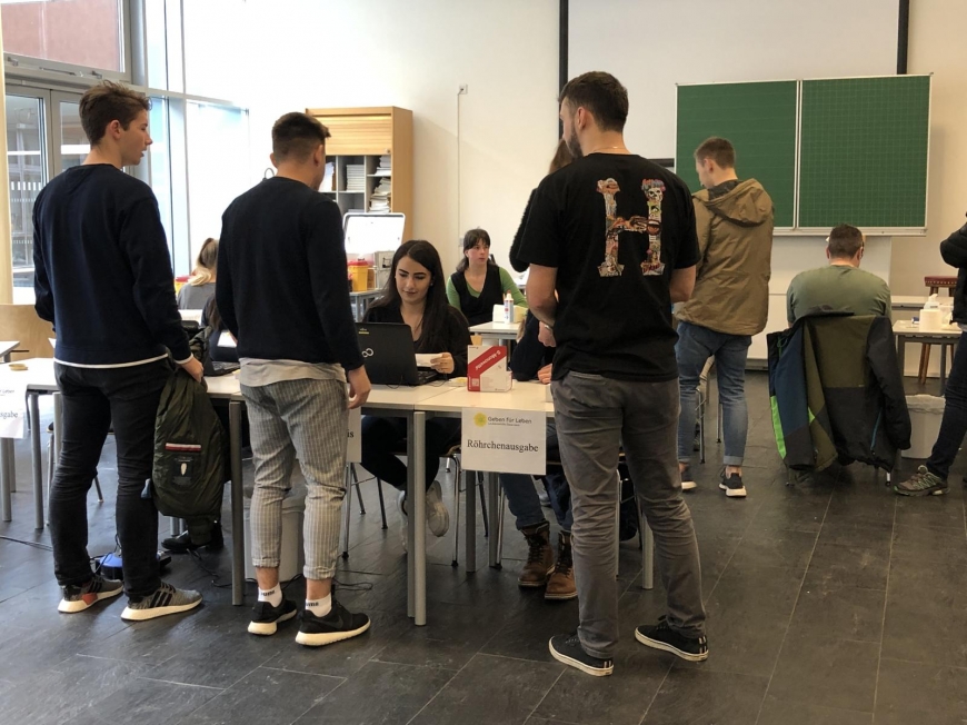 'Tolle Typisierungsaktion durch Maturaprojekt von vier engagierten Jugendlichen'-Bild-19