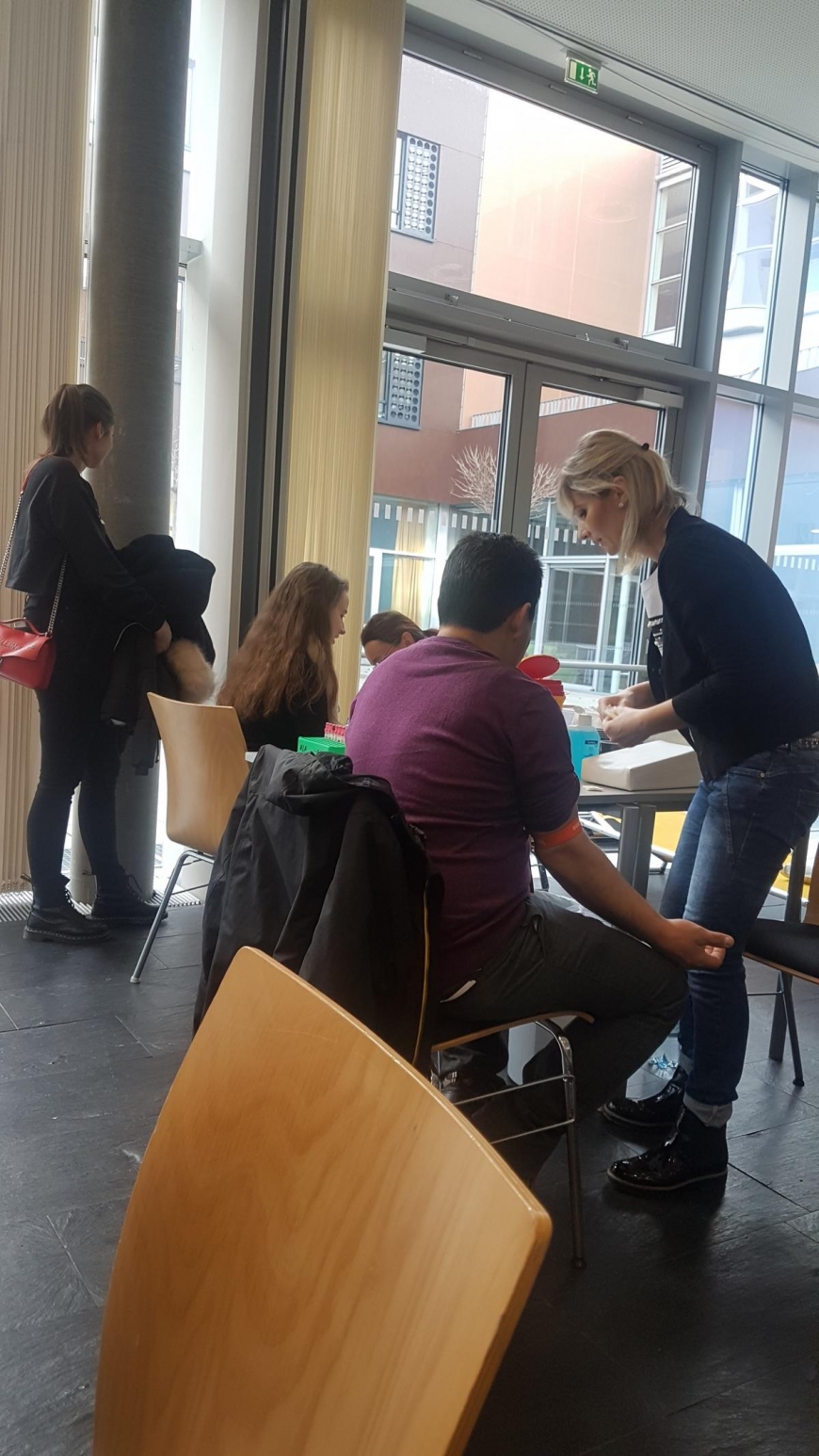 'Tolle Typisierungsaktion durch Maturaprojekt von vier engagierten Jugendlichen'-Bild-31