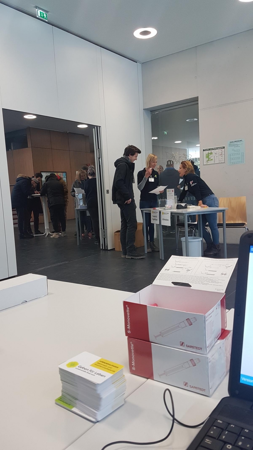 'Tolle Typisierungsaktion durch Maturaprojekt von vier engagierten Jugendlichen'-Bild-32