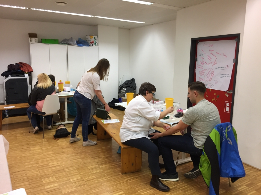 'Typisierungsaktion im Pfadfinderheim St. Severin in Wien'-Bild-4