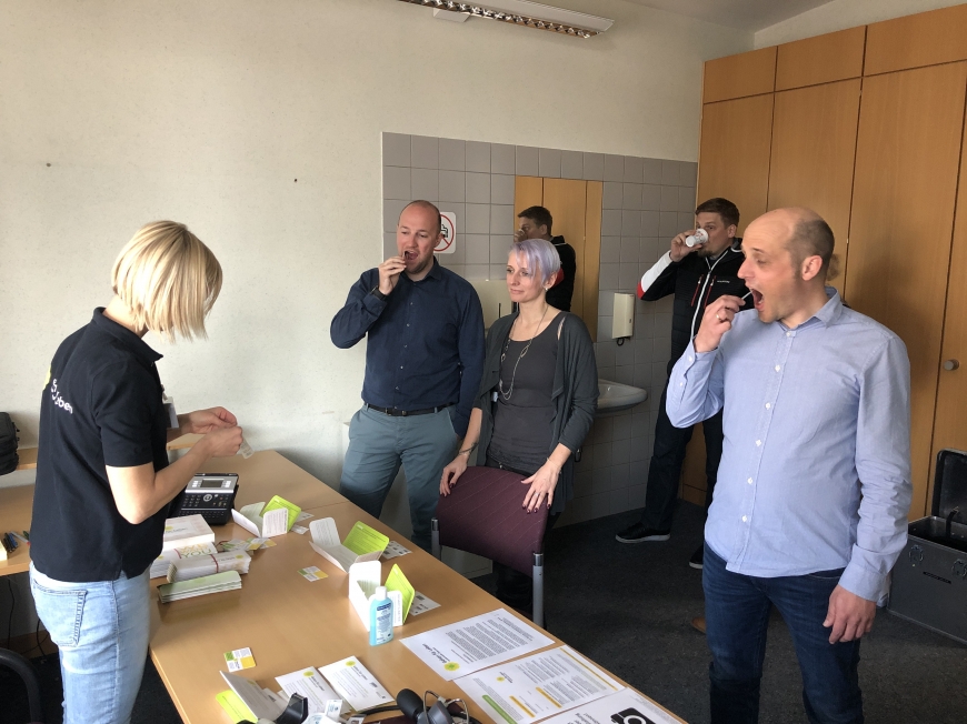 'Firmentypisierung und Spende als tolle Unterstützung für Leukämiehilfe'-Bild-8