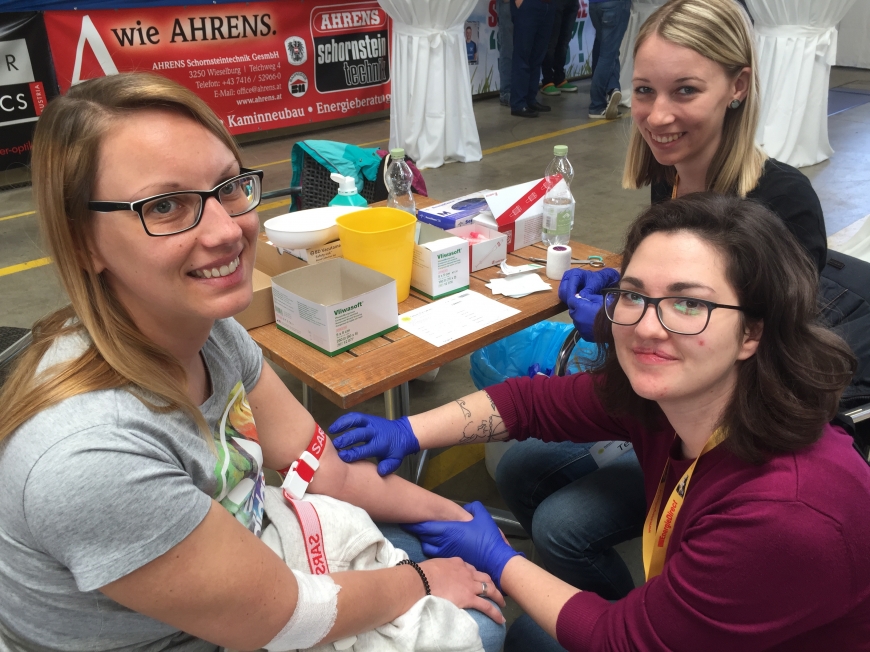 'Typisierungsaktion im Haubiversum mit beachtlichem Erfolg an Neutypisierungen'-Bild-5