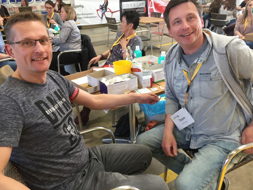 'Typisierungsaktion im Haubiversum mit beachtlichem Erfolg an Neutypisierungen'-Bild-12