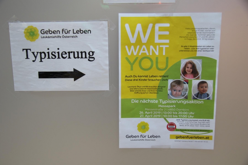 'Traditionelle Typisierungsaktion im Dornbirner Einkaufszentrum wieder ein Erfolg'-Bild-4