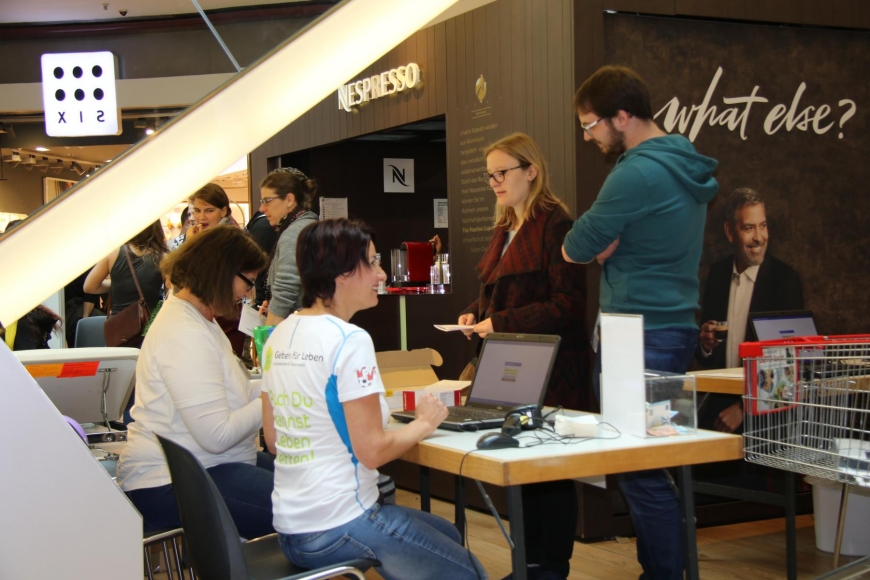 'Traditionelle Typisierungsaktion im Dornbirner Einkaufszentrum wieder ein Erfolg'-Bild-29