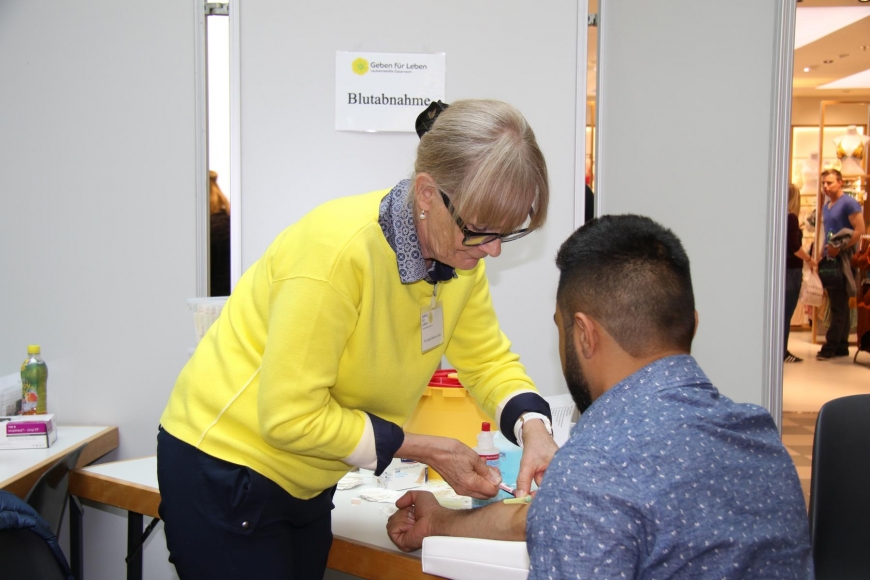 'Traditionelle Typisierungsaktion im Dornbirner Einkaufszentrum wieder ein Erfolg'-Bild-32