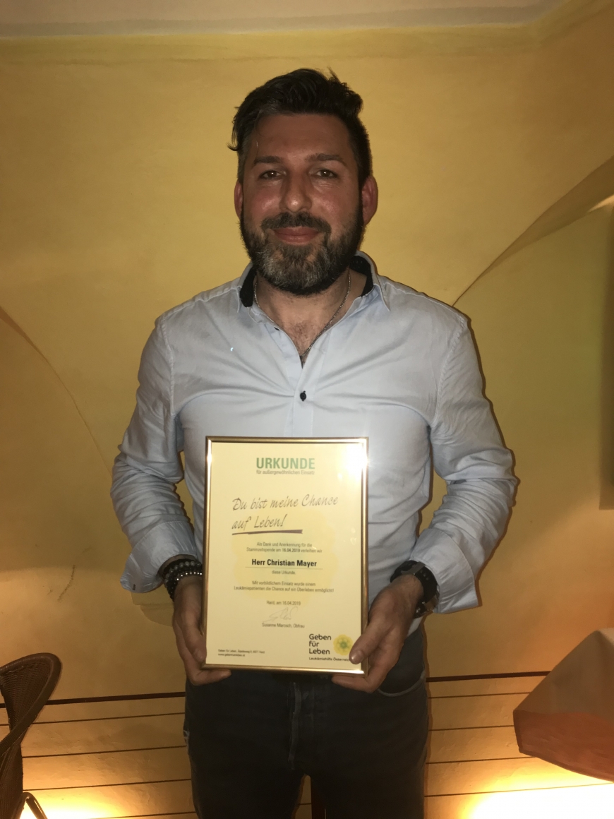 'Spende der gesunden Stammzellen durch Christian geht nach Mitteleuropa'-Bild-2