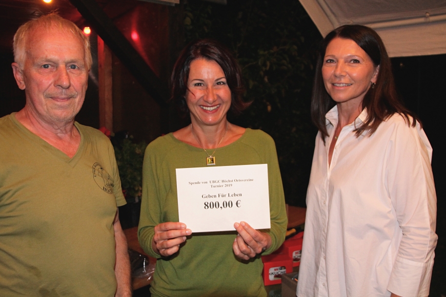 'Spendenaktion des Minigolfvereins Höchst mit toller Spende'-Bild-1