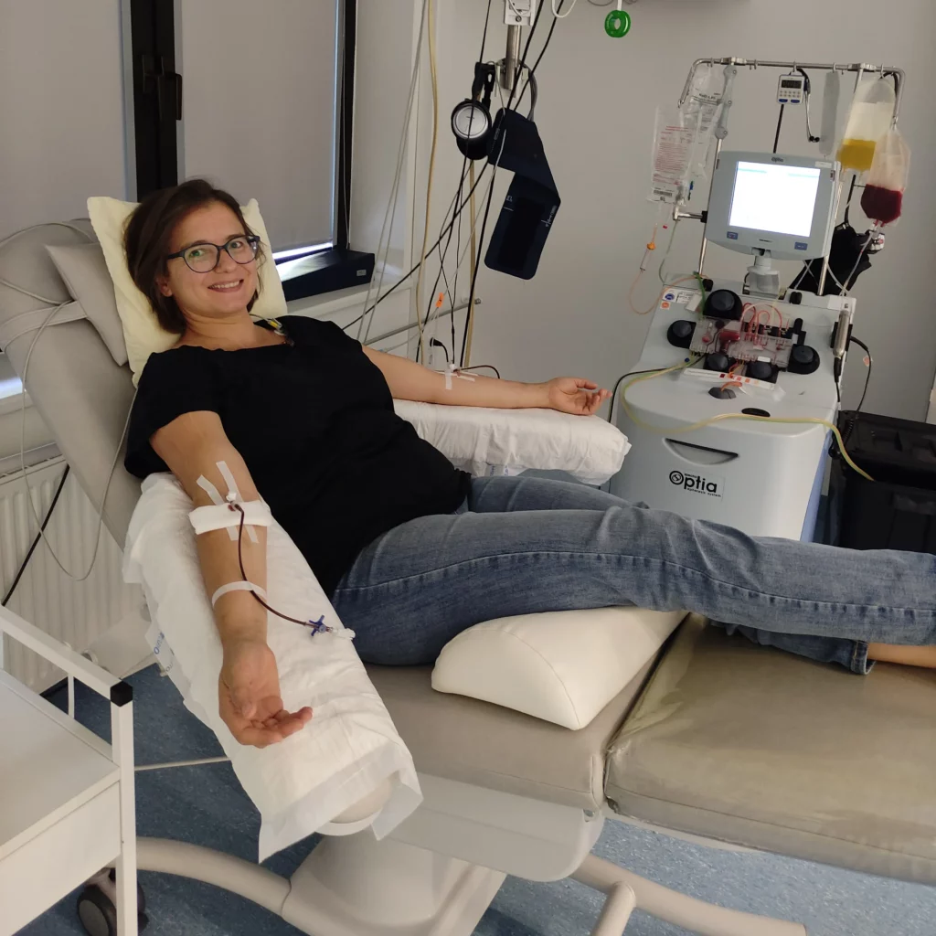 Stammzellspende Frau