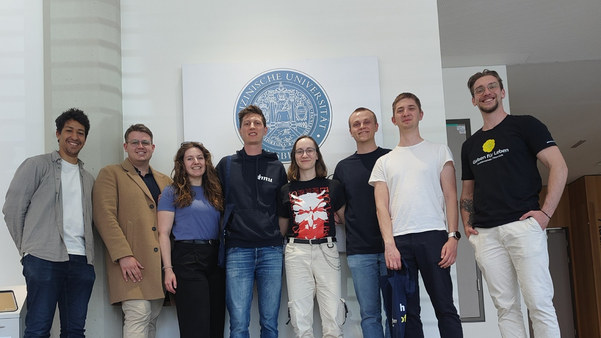 Mohamed Mohamed, Alexander Wolfschwenger, Lina Frick, Martin, Schütz, Isabelle Gross, Moritz Oberparleiter, André Heine