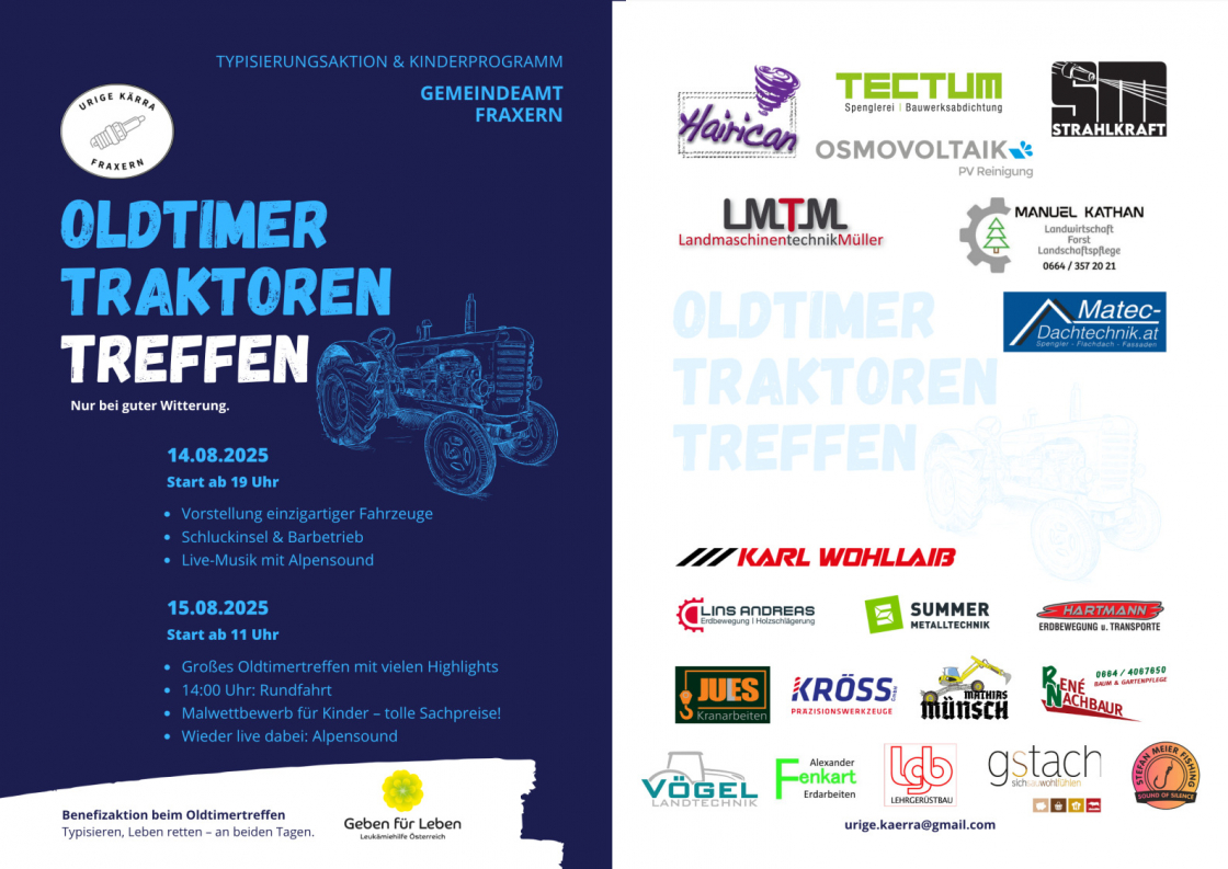 Oldtimer Traktor Treffen - Fraxern
