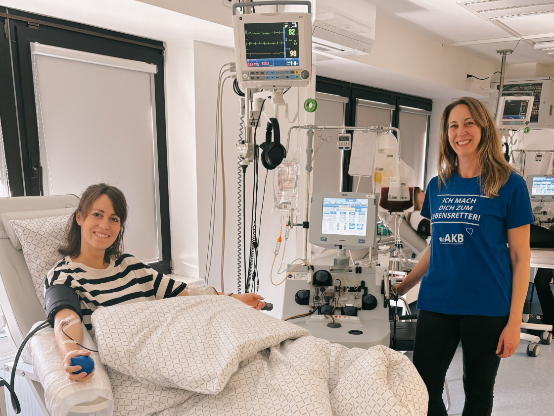 Unsere 784. Stammzellspenderin ist Sandra aus Braunau am Inn - Oberösterreich