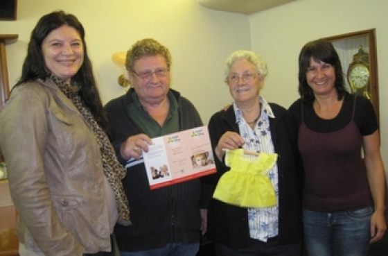 Spende von der Puppen-Oma