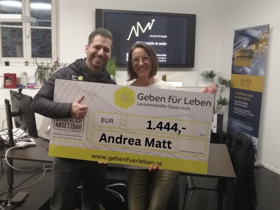 € 1.444 von Andrea Matt - Vorarlberg