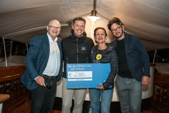 € 2.000 nach der ISG Golftrophy 2023 - Vorarlberg