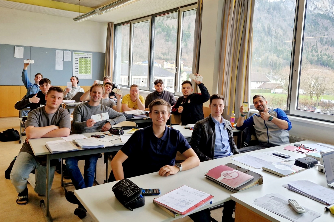 59 Typisierungen in der Landesberufsschule Hallein - Salzburg