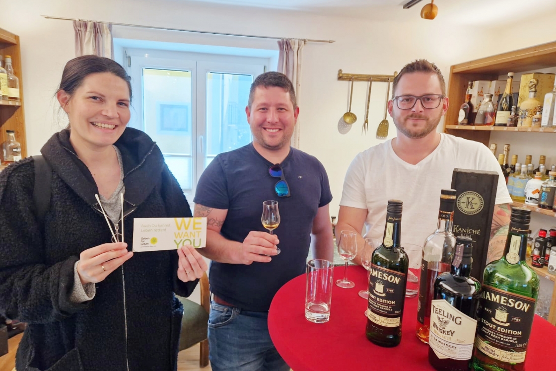 23 Typisierungen bei den Whiskyfreunden in Seekirchen - Salzburg