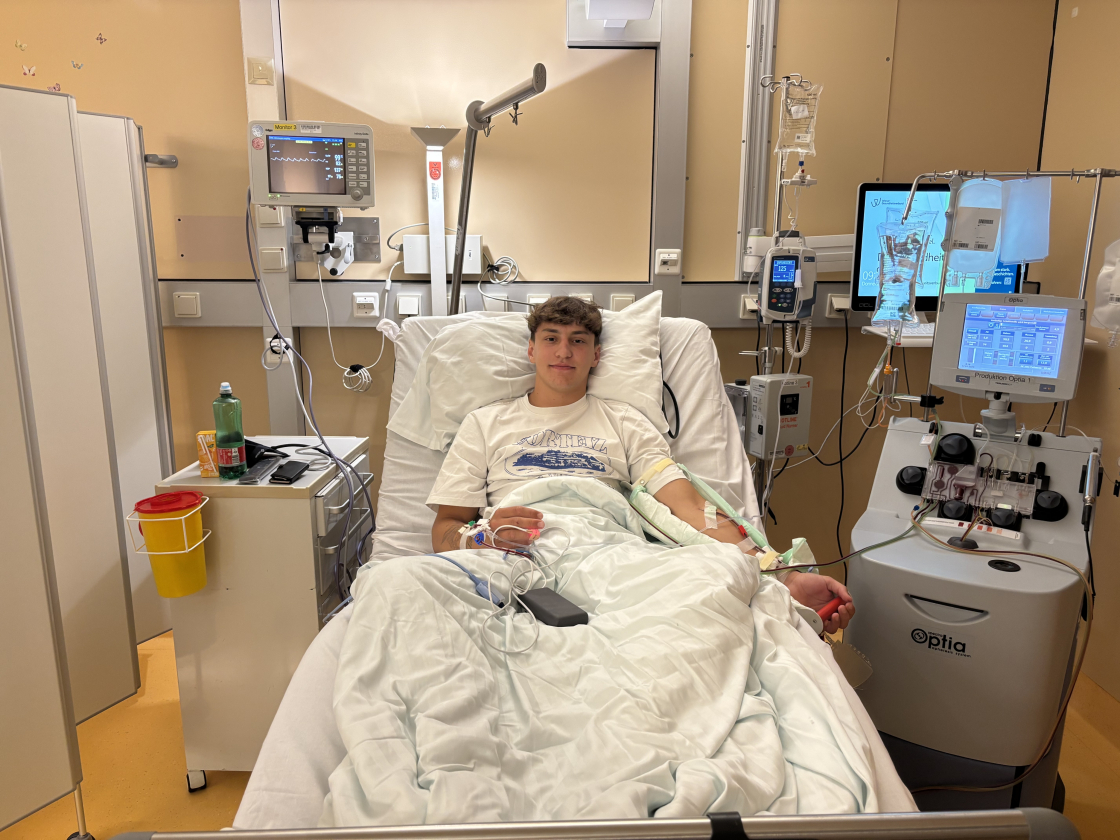 Unser 735. Stammzellspender ist Matteo aus Matzing - Salzburg