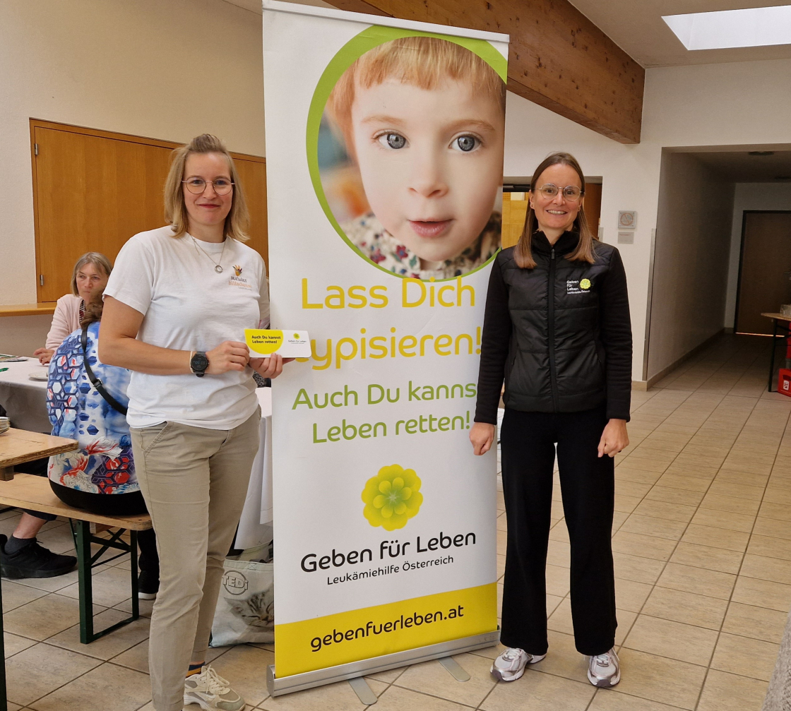 6 neue potenzielle Lebensretter:innen bei Typisierungsaktion in Seekirchen - Salzburg