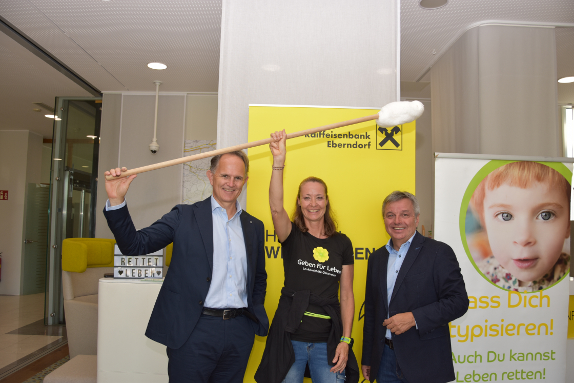 13 Typisierungen in der Raiffeisenbank Eberndorf – Kärnten