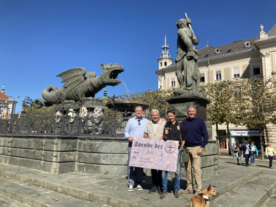 € 1.000 von den Stadtrichtern zu Clagenfurth in Kärnten