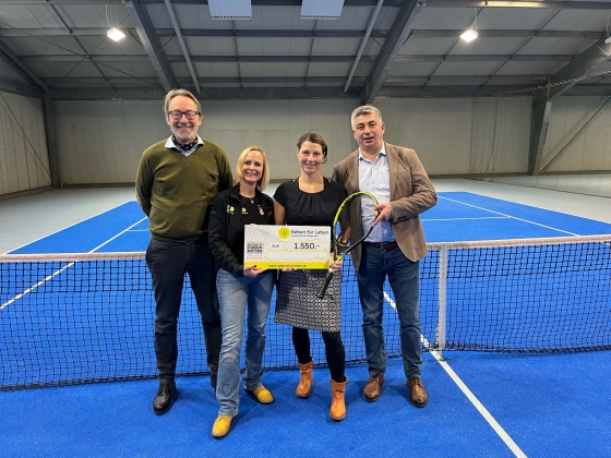 € 1.550 nach Benefiz-Tennismatch in Graz - Steiermark