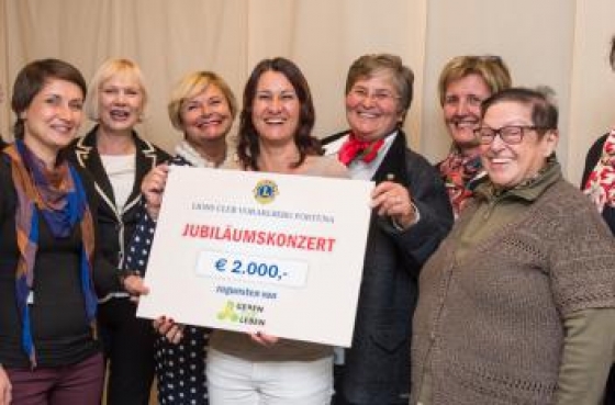 Lions Fortuna spendet € 2000!