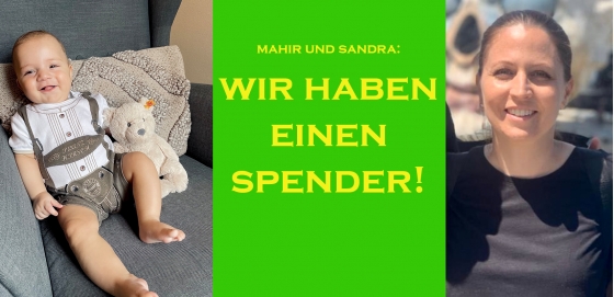 Neujahrswunder: Sandra und Mahir haben einen Spender!