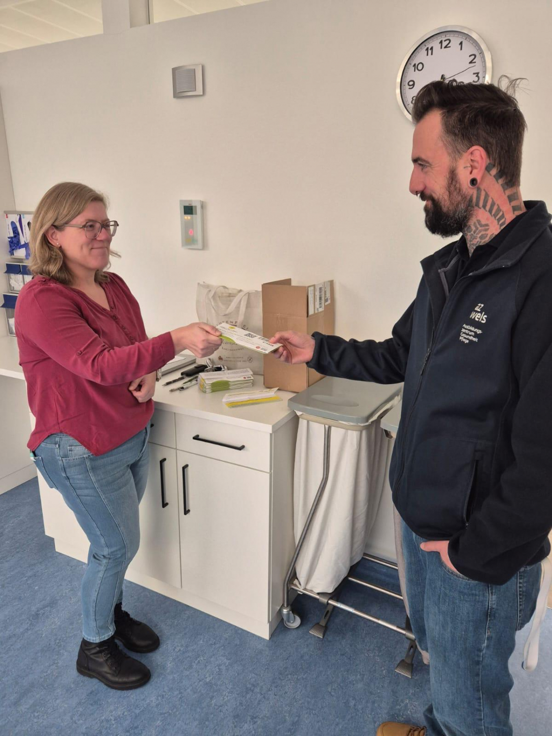 48 Typisierungen durch Initiative in Weibern und Wels - Oberösterreich