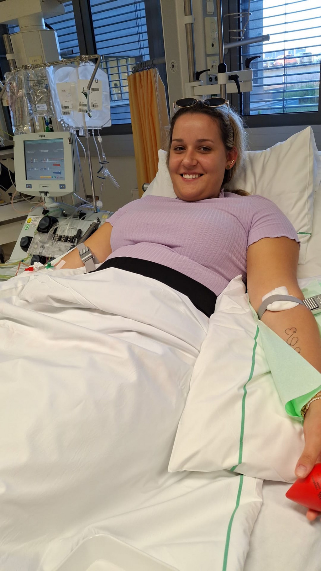 Unsere 769. Stammzellspenderin ist Viviana Glatz aus Loipersdorf - Burgenland