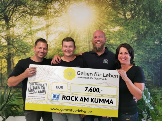 € 7.600 von Rock am Kumma - Vorarlberg