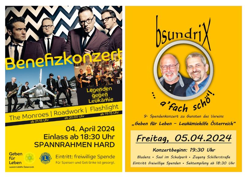 Auftakt zum 25-Jahre-Jubiläum von Geben für Leben