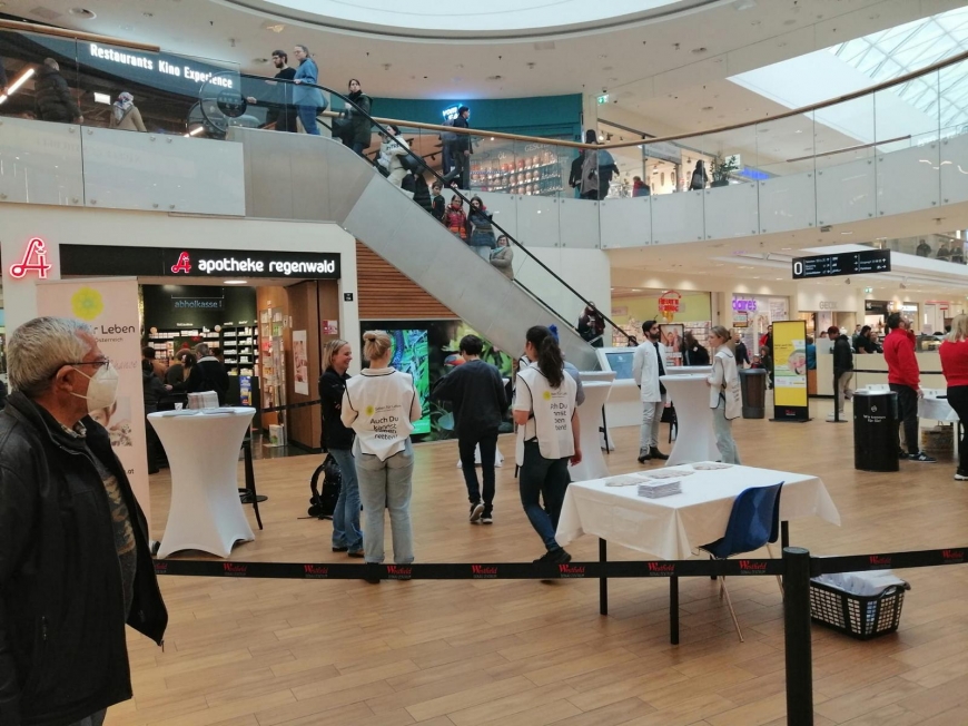 'Erfolgreiche Typisierungsaktion im Einkaufszentrum in Wien'-Bild-4