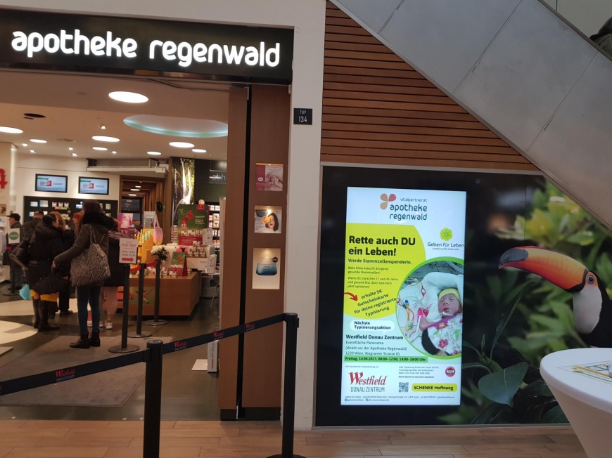 'Erfolgreiche Typisierungsaktion im Einkaufszentrum in Wien'-Bild-19
